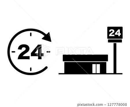 便利商店圖標 127778008