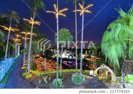 [Okinawa Prefecture] Tropical illuminations at Southeast Botanical Gardens (Churayashi Park Okinawa) 127779203