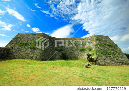 [Okinawa Prefecture] Nakagusuku Castle Ruins (Third Bailey) on a clear day 127779229