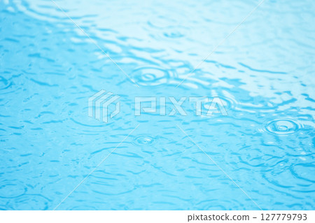 波光粼粼的水面，夏日色彩影像 127779793