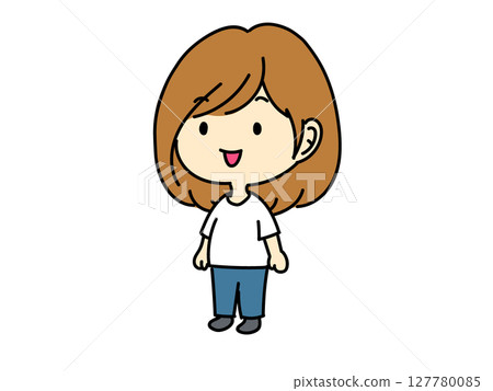 一個似乎住在附近的女孩 127780085