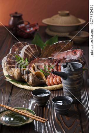 清酒和北海道海鮮 清酒和北海道海鮮 127780423