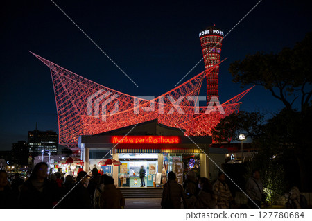 美利堅公園在晚上 127780684