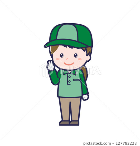 送貨員/對角線/女性 14 127782228