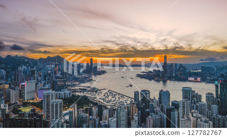 June 24 2025 Hong Kong Waterfront Scenic Urban Coastal Skyline View June 24 2025 Hong Kong Waterfront Scenic Urban Coastal Skyline View 127782767