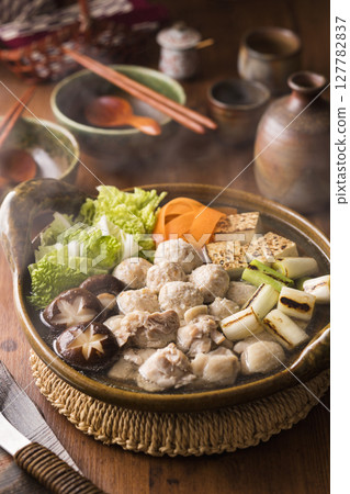 雞肉餃子鍋 雞肉餃子鍋 127782837