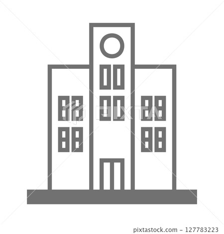 簡單的學校向量 icon_2 簡單的學校向量 icon_2 127783223