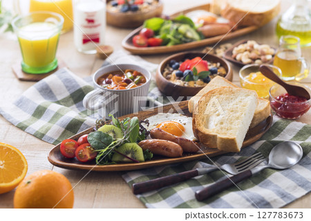 早餐圖像 早餐圖像 127783673