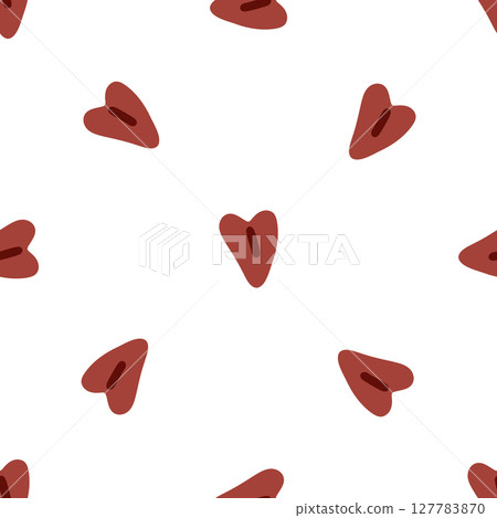 Strawberry Seed Seamless Pattern Strawberry Seed Seamless Pattern 127783870