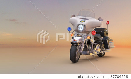 A motorcycle 127784328
