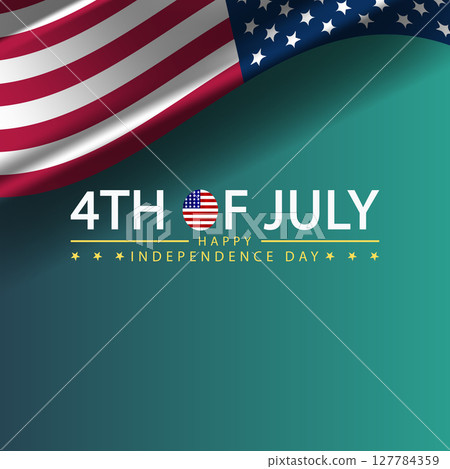 A Day of Patriotism Honoring Independence on July 4th 127784359