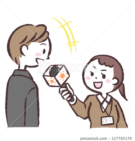 街頭採訪插圖 127785179