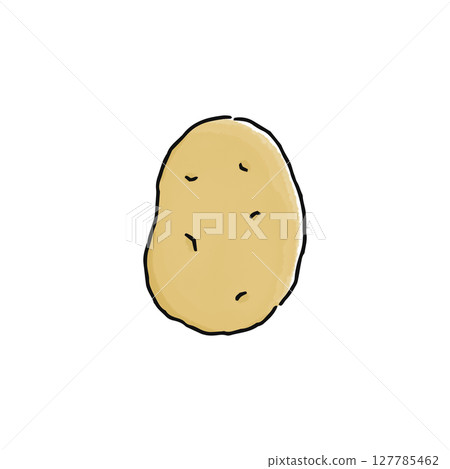 Potatoes, watercolor style Potatoes, watercolor style 127785462