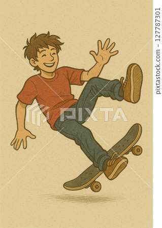 Street Illustration 127787301