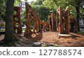 A project revitalizes public spaces with wood-carving, boosting local engagement and artistic expression. 127788574
