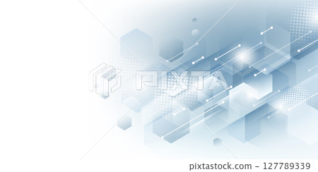 Abstract technology background, modern design vector illustration 127789339