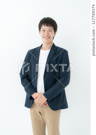 Office casual portrait Office casual portrait 127789374