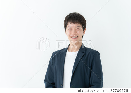 辦公室休閒肖像 127789376