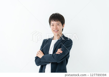 辦公室休閒肖像 127789394