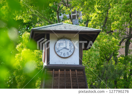 Kiyosumi Park Edo-style Clock Tower 127790276