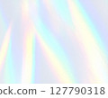 Rainbow-colored shimmering hologram 127790318