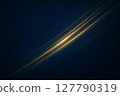 A golden trail through space 127790319