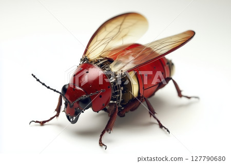 Mechanical beetle. Insect of the Future 127790680