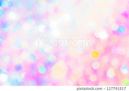 Glitter / transparent background material 127791817