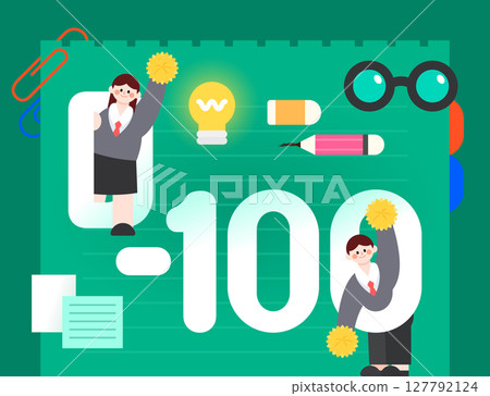 Fighting! College Scholastic Ability Test template Fighting! College Scholastic Ability Test template 127792124