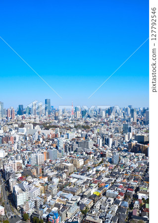 城市景觀 東京 東京鐵塔 芝 六本木 麻布台 127792546