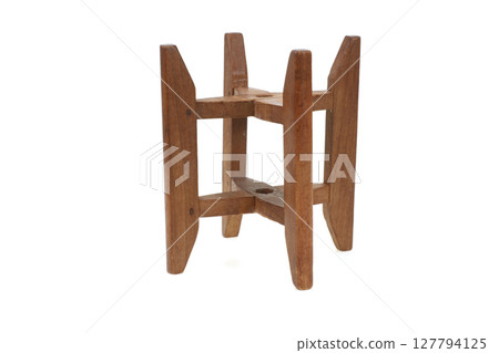 Old textile thread spools Old textile thread spools 127794125