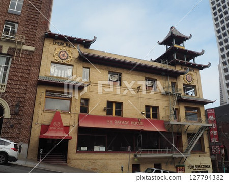 舊金山市中心，美國主要旅遊城市之一 127794382