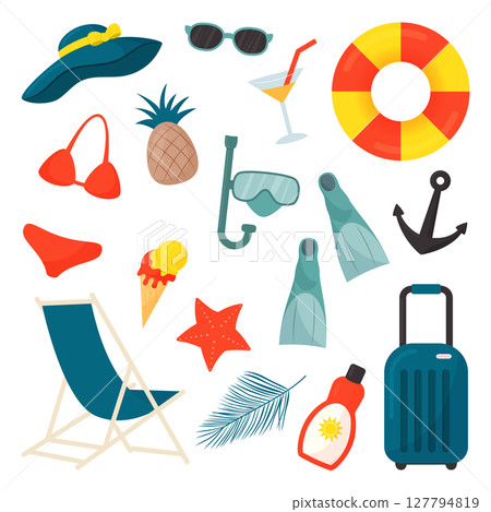 summer clip art 127794819
