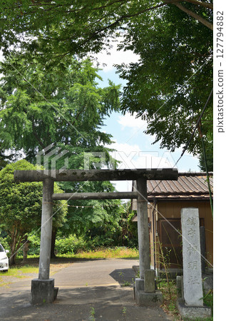 埼玉縣行田市真水塚町真水塚神明社 127794882