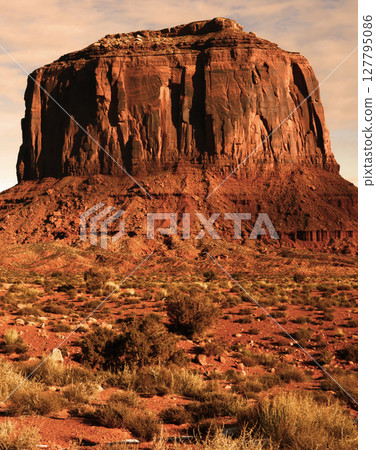 Winter Monument Valley Arizona USA Navajo Nation Winter Monument Valley Arizona USA Navajo Nation 127795086