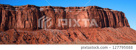 Panorama Winter Monument Valley Arizona USA Navajo Nation Panorama Winter Monument Valley Arizona USA Navajo Nation 127795088