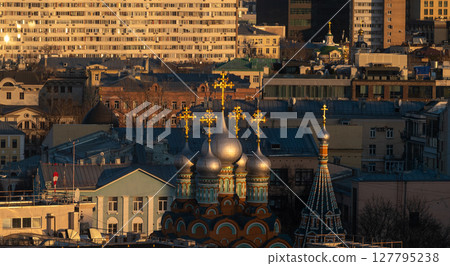 The Church of St. Gregory of Neo-Caesarea on Polyanka Street in the center of the Russian capital. 127795238