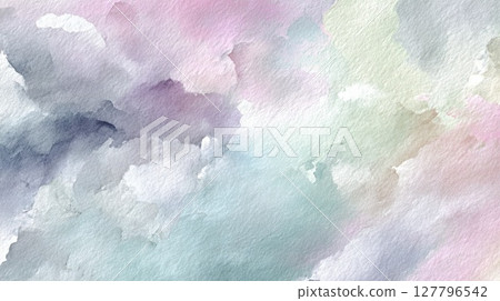 Watercolor smudge background Watercolor smudge background 127796542