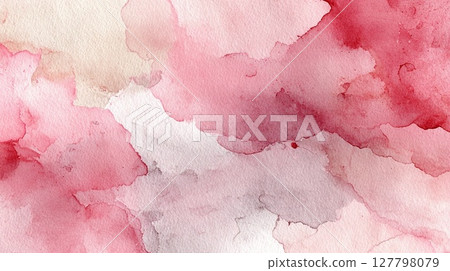 Pink watercolor texture 127798079