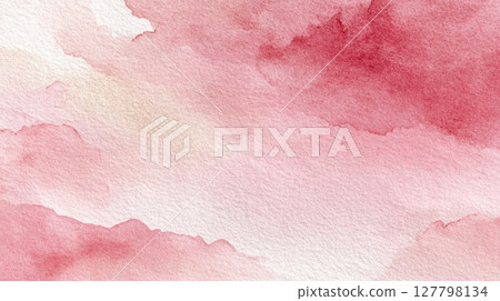 水彩粉紅背景 127798134