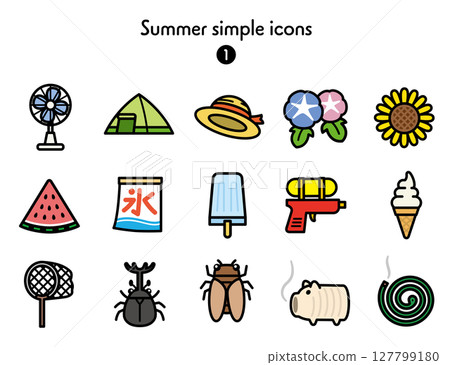 Icon Collection Summer 1 127799180