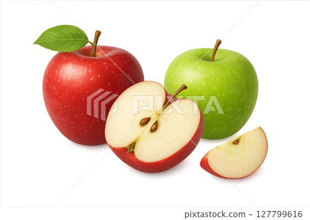 各種蘋果 127799616