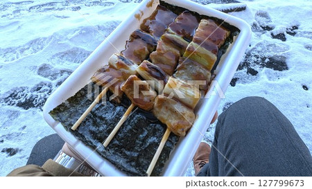 Nemuro specialty Yakitori bento Nemuro specialty Yakitori bento 127799673