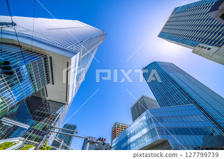 Tokyo cityscape in Japan View of Toranomon Hills Station Tower (Toranomon Hills Station) etc. Tokyo cityscape in Japan View of Toranomon Hills Station Tower (Toranomon Hills Station) etc. 127799739