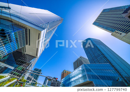Tokyo cityscape in Japan View of Toranomon Hills Station Tower (Toranomon Hills Station) etc. Tokyo cityscape in Japan View of Toranomon Hills Station Tower (Toranomon Hills Station) etc. 127799740