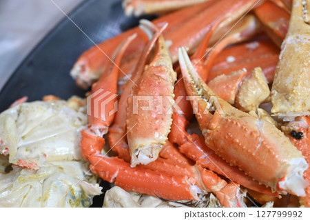 Korean seafood food. Korean steamed kingcrab Korean seafood food. Korean steamed kingcrab 127799992
