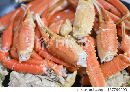 Korean seafood food. Korean steamed kingcrab Korean seafood food. Korean steamed kingcrab 127799993