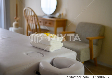 esthetic, body care, foot massage 127800257