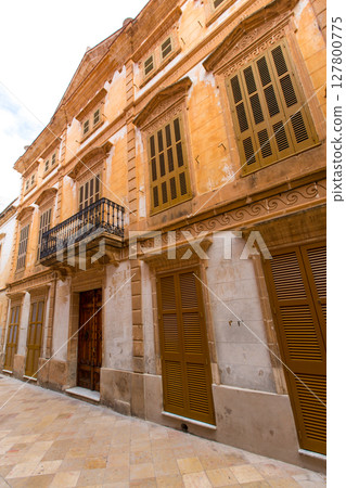 Ciutadella Menorca historic downtown in Ciudadela Ciutadella Menorca historic downtown in Ciudadela 127800775