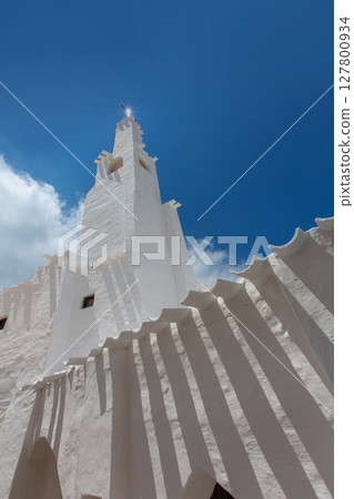 Binibequer Vell in Menorca Binibeca white village Sant Lluis 127800934